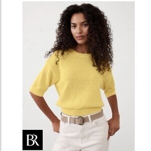 NWT Banana Republic Short Sleeve Sweater
